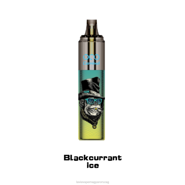 BJV0348 Lavie Vape Rendelés | feketeribizli jég LAVIE OCO karnevál 10000 fújás